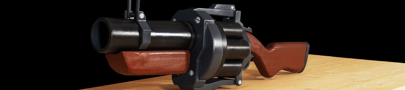 Just Out: Our TF2 Pipe Launcher Cosplay Prop!