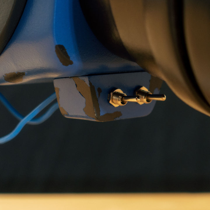 A TF2 Medic Medigun cosplay prop with 2 light modes for its glowing barrel! Has a powerful glow and can be either activated with the handle or without worry with I/O switches!