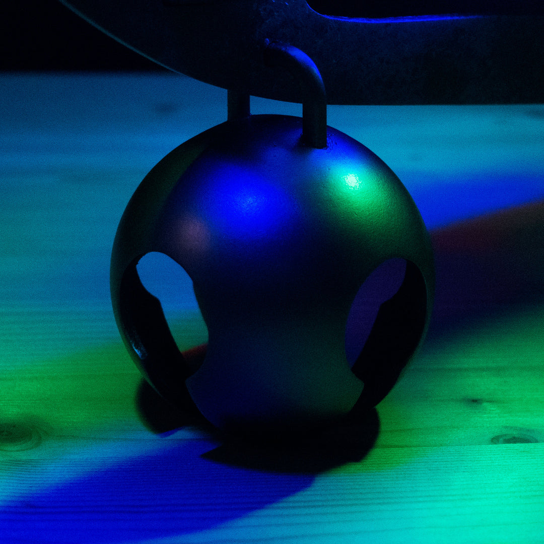 A TF2 Medic Übersaw prop with a metal paint job. Comes in Festive and with out without blood effects!