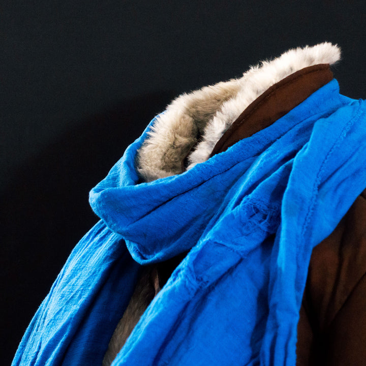 Caleb Widogast' Level 1 Scarf from Critical Role Campaign 2! A long warm and comfy weave that comes either clean or weathered, good for cosplay or casual wear!