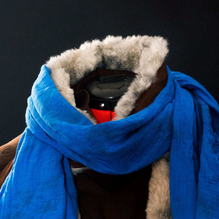 Caleb Widogast' Level 1 Scarf from Critical Role Campaign 2! A long warm and comfy weave that comes either clean or weathered, good for cosplay or casual wear!