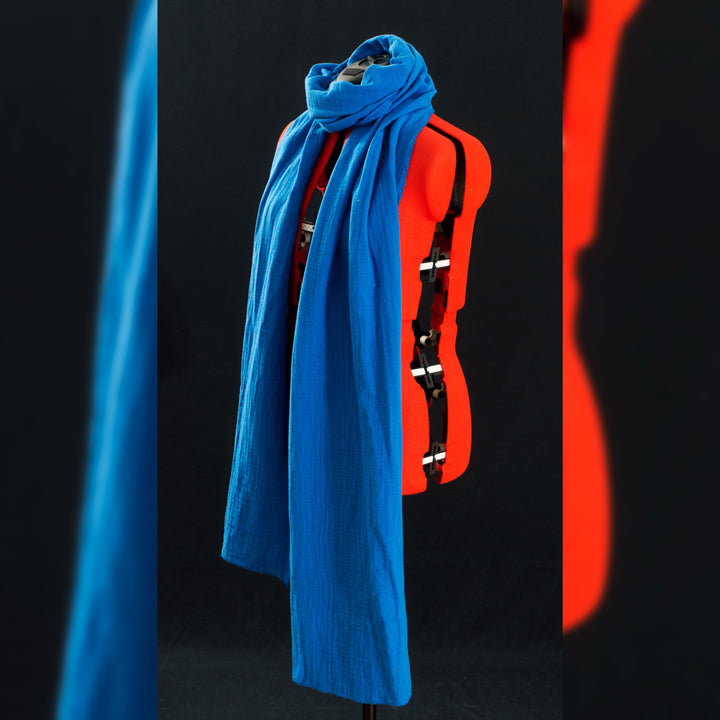 Caleb Widogast' Level 1 Scarf from Critical Role Campaign 2! A long warm and comfy weave that comes either clean or weathered, good for cosplay or casual wear!