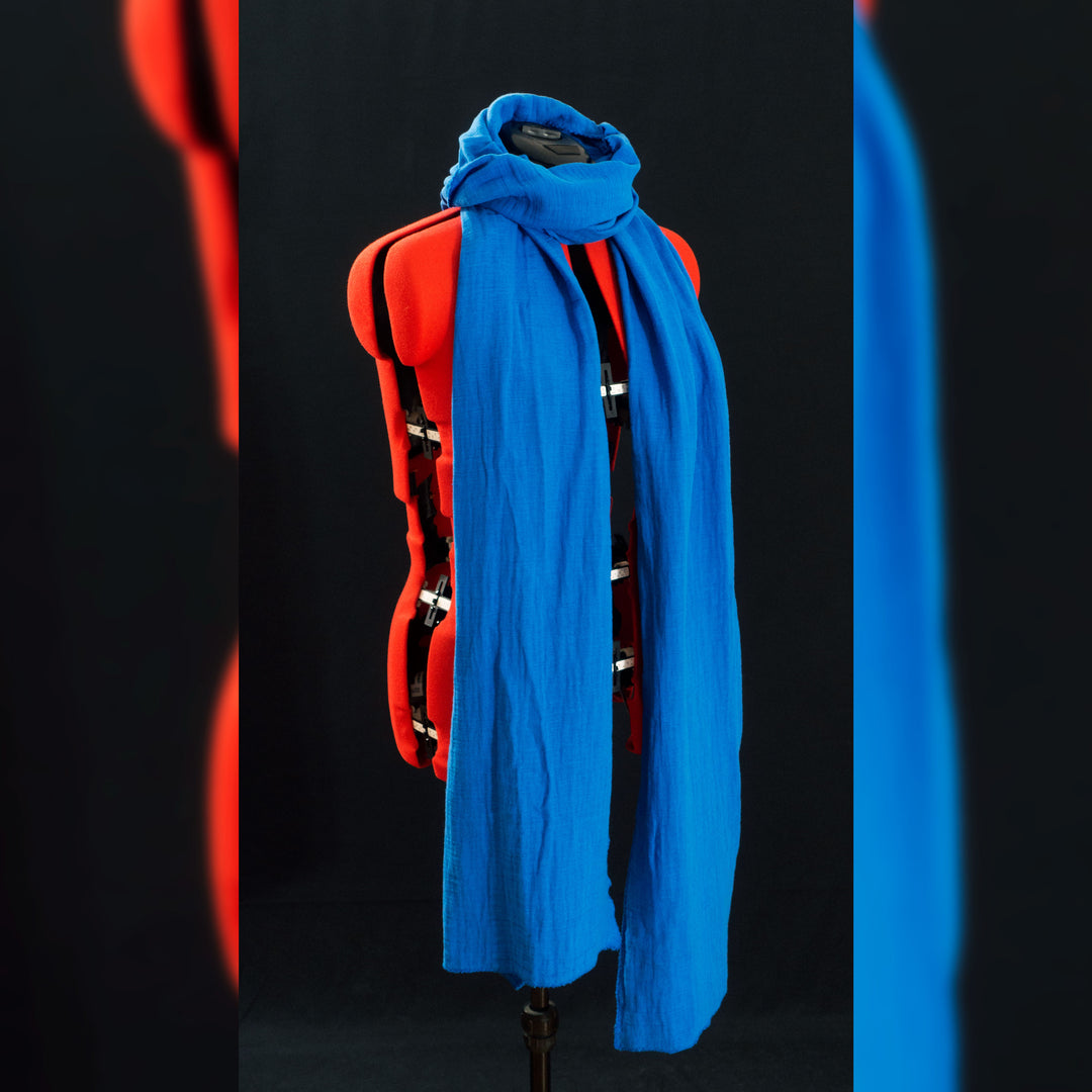 Caleb Widogast' Level 1 Scarf from Critical Role Campaign 2! A long warm and comfy weave that comes either clean or weathered, good for cosplay or casual wear!