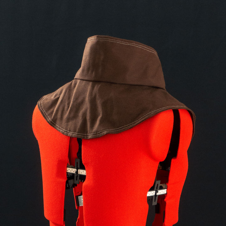 Caleb Widogast' Level 1 Undercoat from Critical Role Campaign 2! Made with demi-natte cotton canvas that has a separate neck piece. Comes either clean or weathered, good for cosplay or LARP!