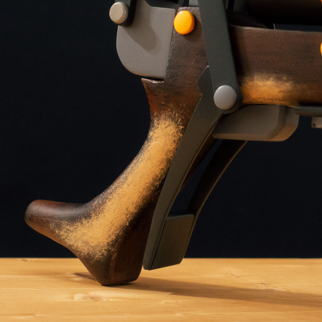 A TF2 Medic Crusader's Crossbow prop for cosplay or collection with a removable fake syringe bolt! Has all the little details from in-game like the bloody rag wrapped around the front wooden handle or small scuff all around.