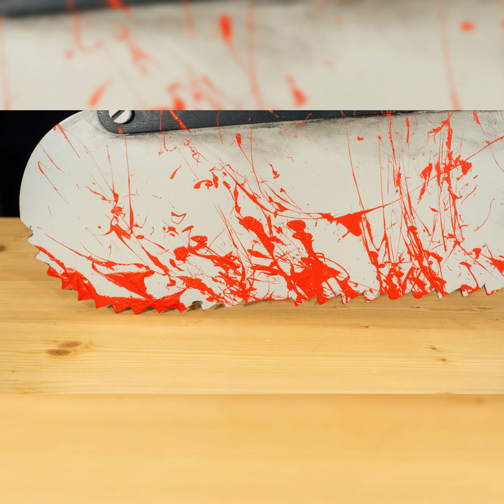 A TF2 Medic Bone Saw cosplay prop! Comes in Festive and bloodied version!