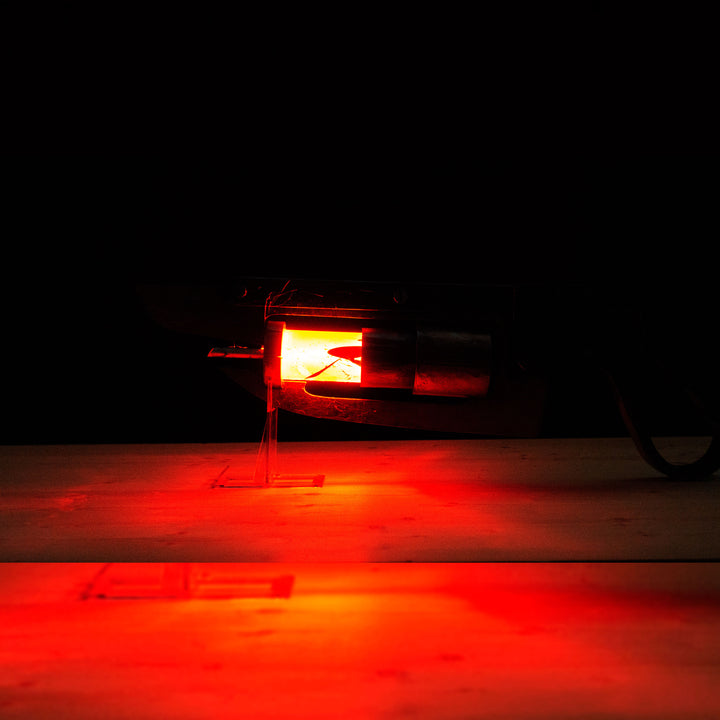 A TF2 Medic Übersaw prop with a metal paint job. Comes in Festive and with out without blood effects!