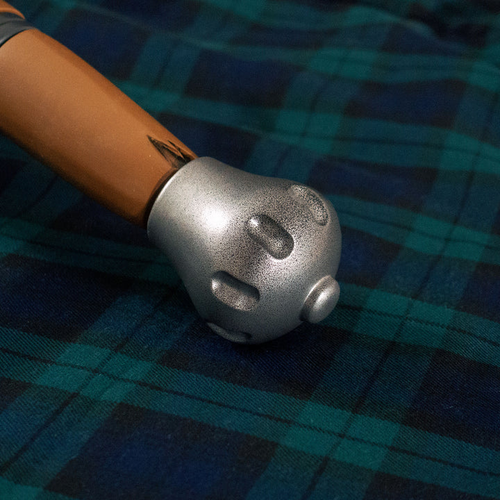 A TF2 Demoman Eyelander prop for cosplay or collection with or without blood and purple sheen! Full scale dull sword with a historically accurate weight.