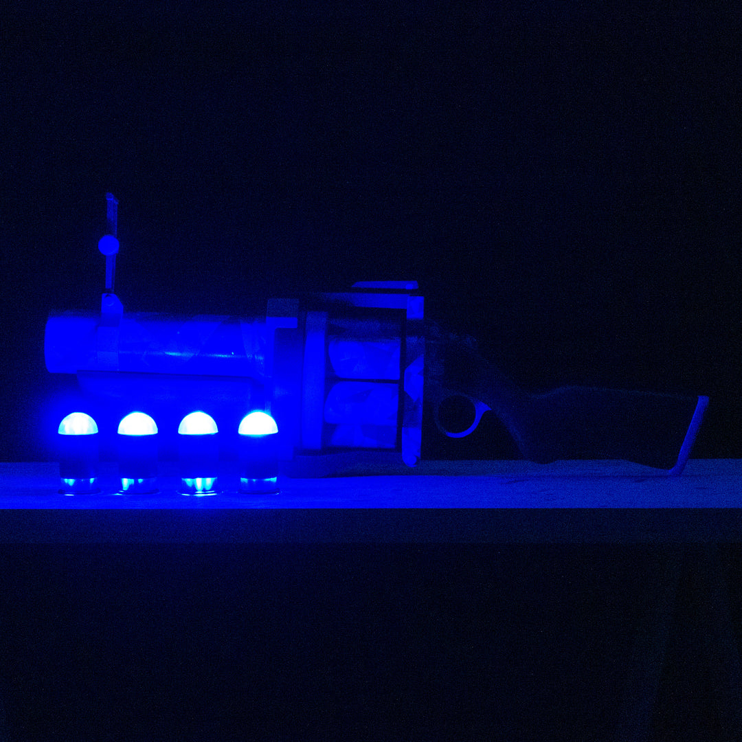 KA-BLOOIE! This is a custom-made Projectile for our TF2 Grenade Launcher cosplay prop and any variants we might make! All glowing!