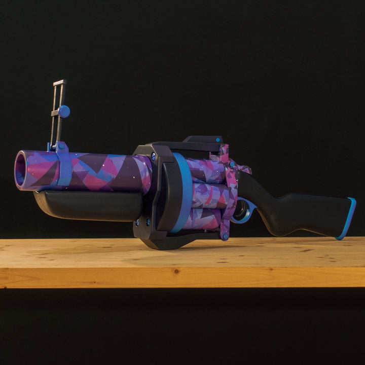 A 1:1 Pipe Launcher replica from TF2 with moving parts AND the Frozen Aurora skin to serve as either cosplay or collection prop!