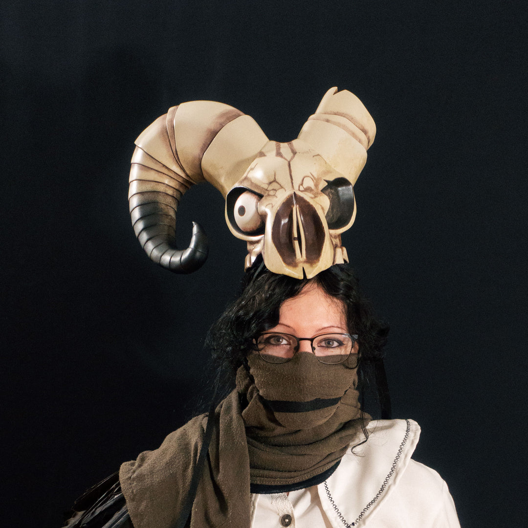 FOOLS! The Merasmus' Hat (Skull Topper too!) has arrived! 1:1 replica for your TF2 Merasmus cosplay to wear and display onto your own head or display shelf!