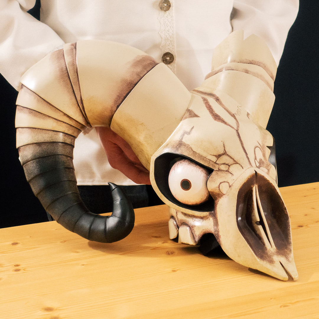 FOOLS! The Merasmus' Hat (Skull Topper too!) has arrived! 1:1 replica for your TF2 Merasmus cosplay to wear and display onto your own head or display shelf!