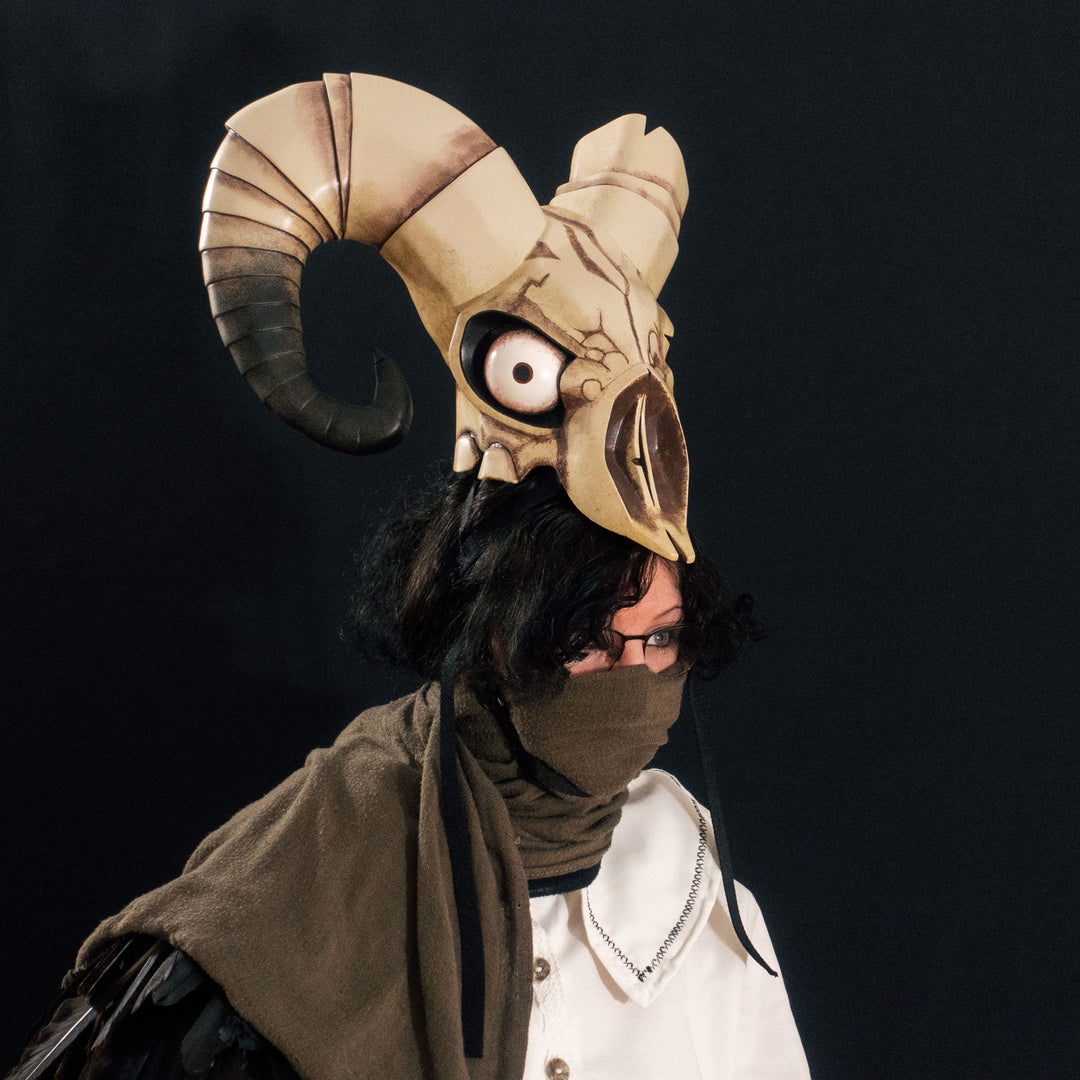 FOOLS! The Merasmus' Hat (Skull Topper too!) has arrived! 1:1 replica for your TF2 Merasmus cosplay to wear and display onto your own head or display shelf!