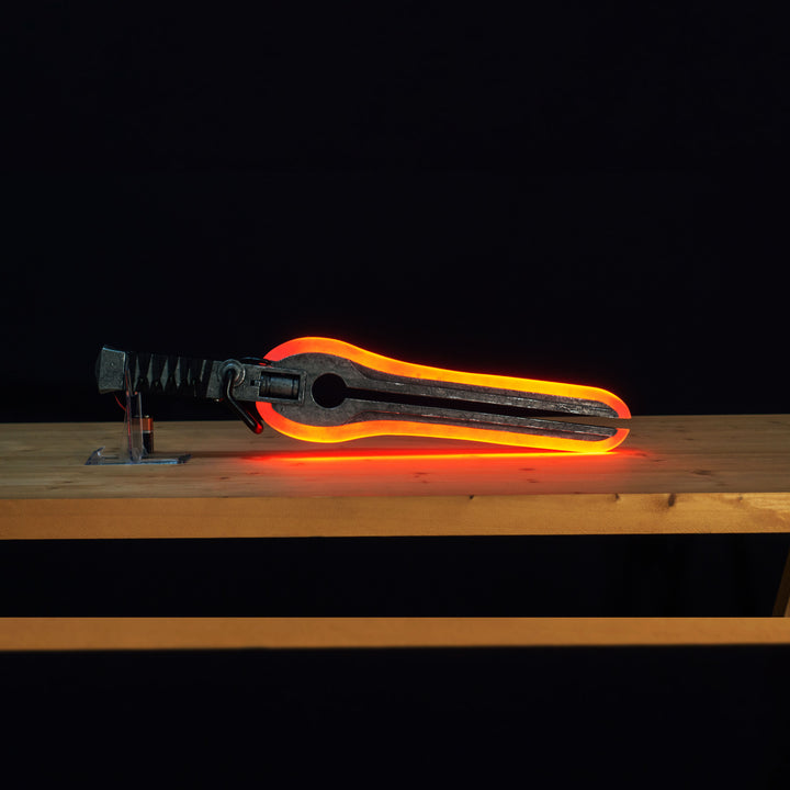 The wonderful glowing cut-through-anything-blade, aka known as the Plasma Cutter from the Outer Worlds, is now available in all colours combined! Pop a battery in the handle and it's game time!