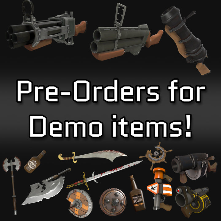 (PRE-ORDER) Demoman Items