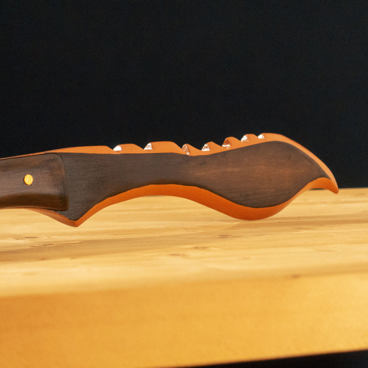 A TF2 Sniper Wooden kukri cosplay prop! Finished with glossy clear coat like in-game!