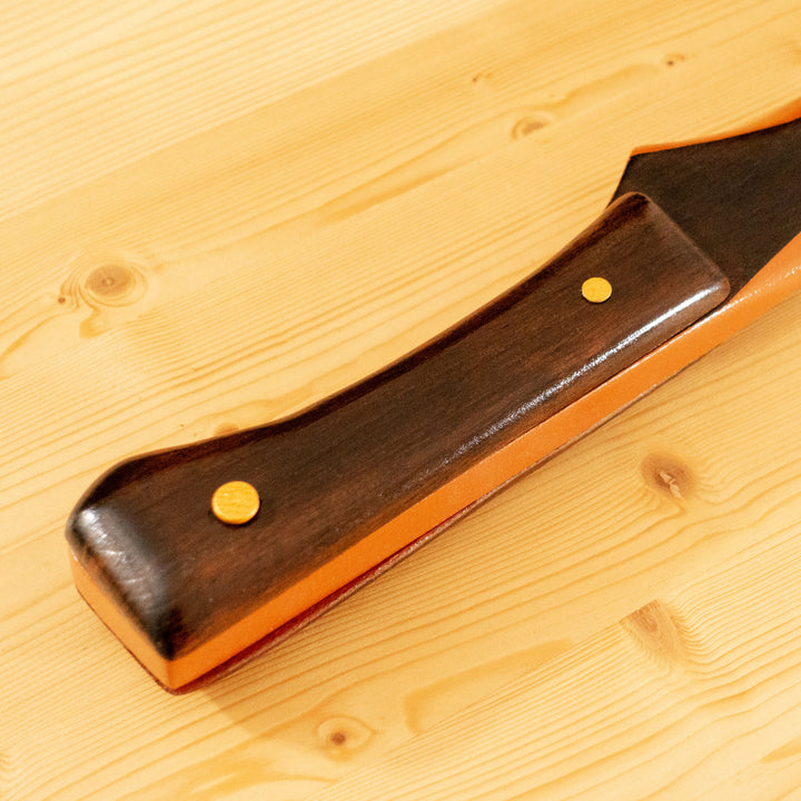 A TF2 Sniper Wooden kukri cosplay prop! Finished with glossy clear coat like in-game!