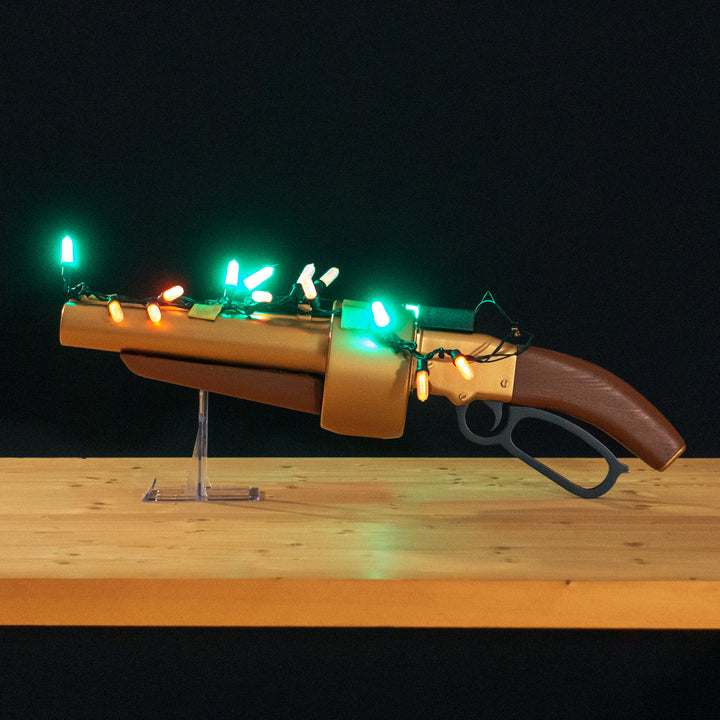 A TF2 Scout Australium Scattergun cosplay prop. Comes in Festive too!