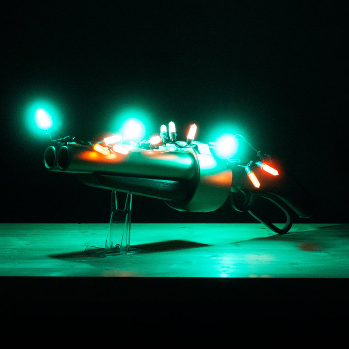 A TF2 Scout Australium Scattergun cosplay prop. Comes in Festive too!