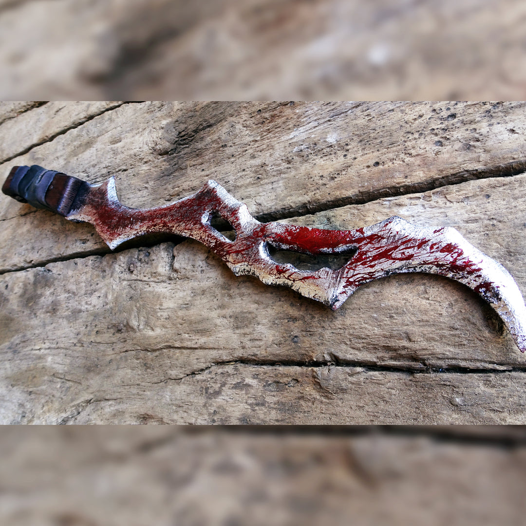 A Sacrificial Blade prop inspired from Fallout 4 for collection or pursuing the wastelander cultist cosplay vibe!