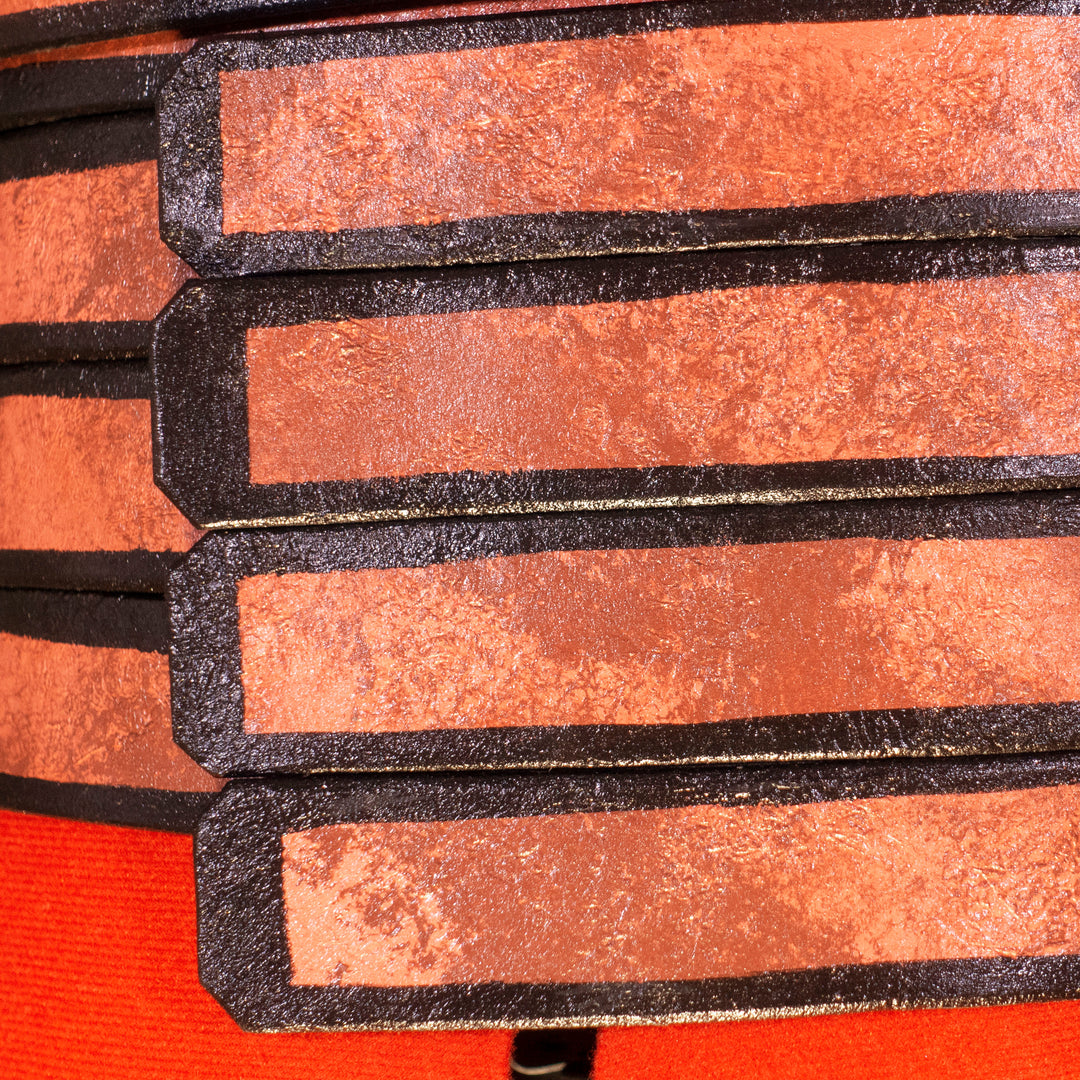 Our Leper Chest Plate Armor from Darkest Dungeon made out of foam, one size fit all but we work with custom measurements too. Comes with the whole desaturated and cell shaded look!