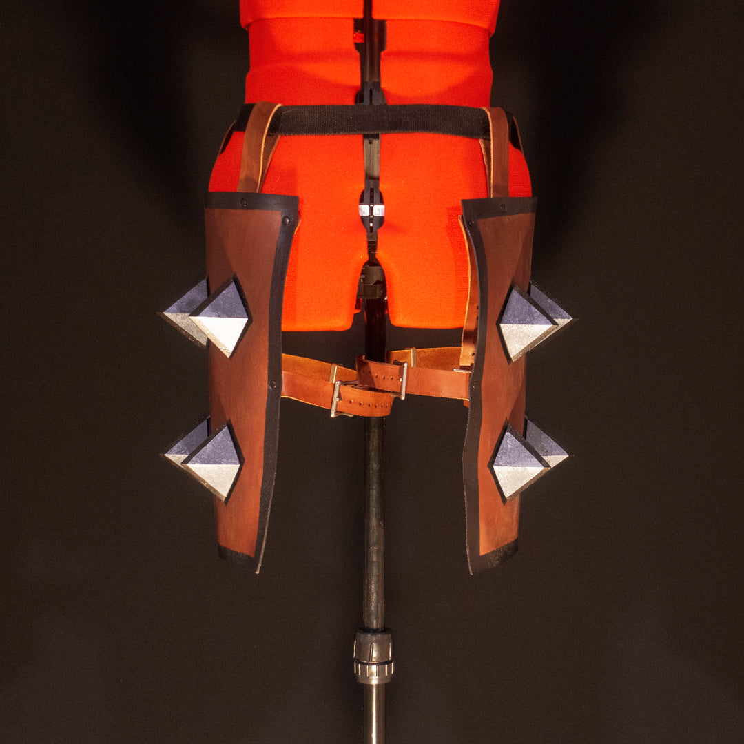 A set of the Leper' Wadders from Darkest Dungeon for cosplay with the cell-shadded look! Comes in foam or vegetable tanned leather!