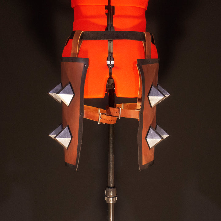 A set of the Leper' Wadders from Darkest Dungeon for cosplay with the cell-shadded look! Comes in foam or vegetable tanned leather!