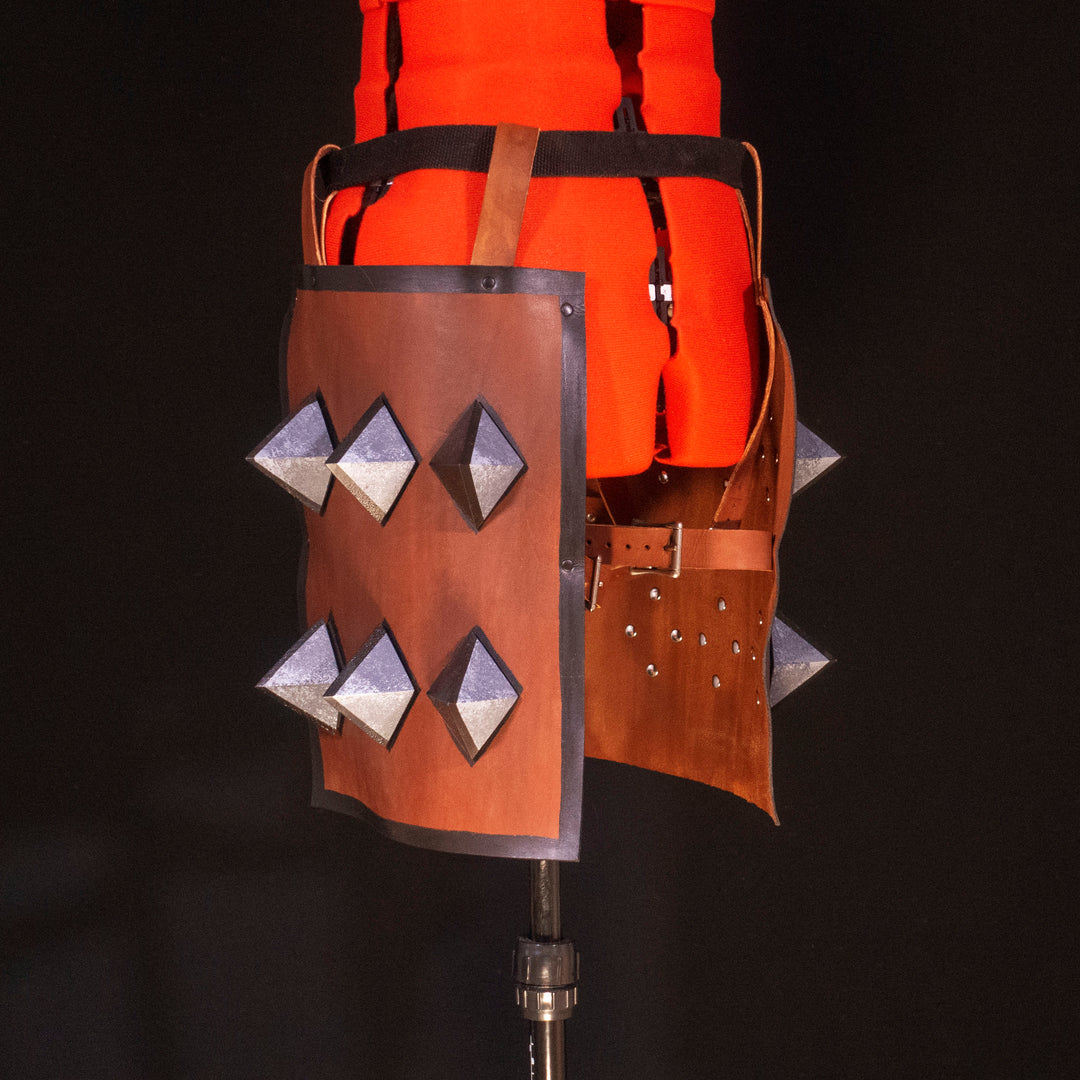 A set of the Leper' Wadders from Darkest Dungeon for cosplay with the cell-shadded look! Comes in foam or vegetable tanned leather!