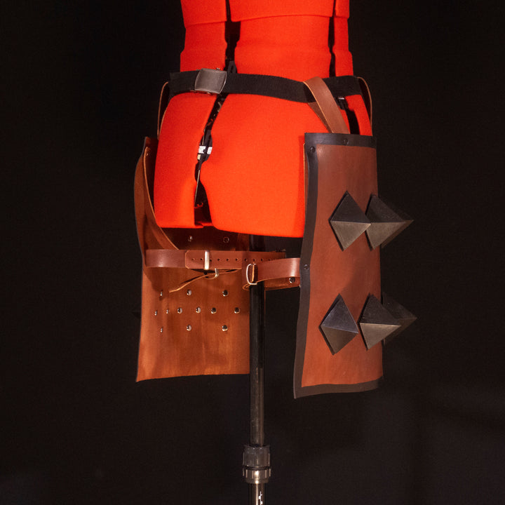 A set of the Leper' Wadders from Darkest Dungeon for cosplay with the cell-shadded look! Comes in foam or vegetable tanned leather!