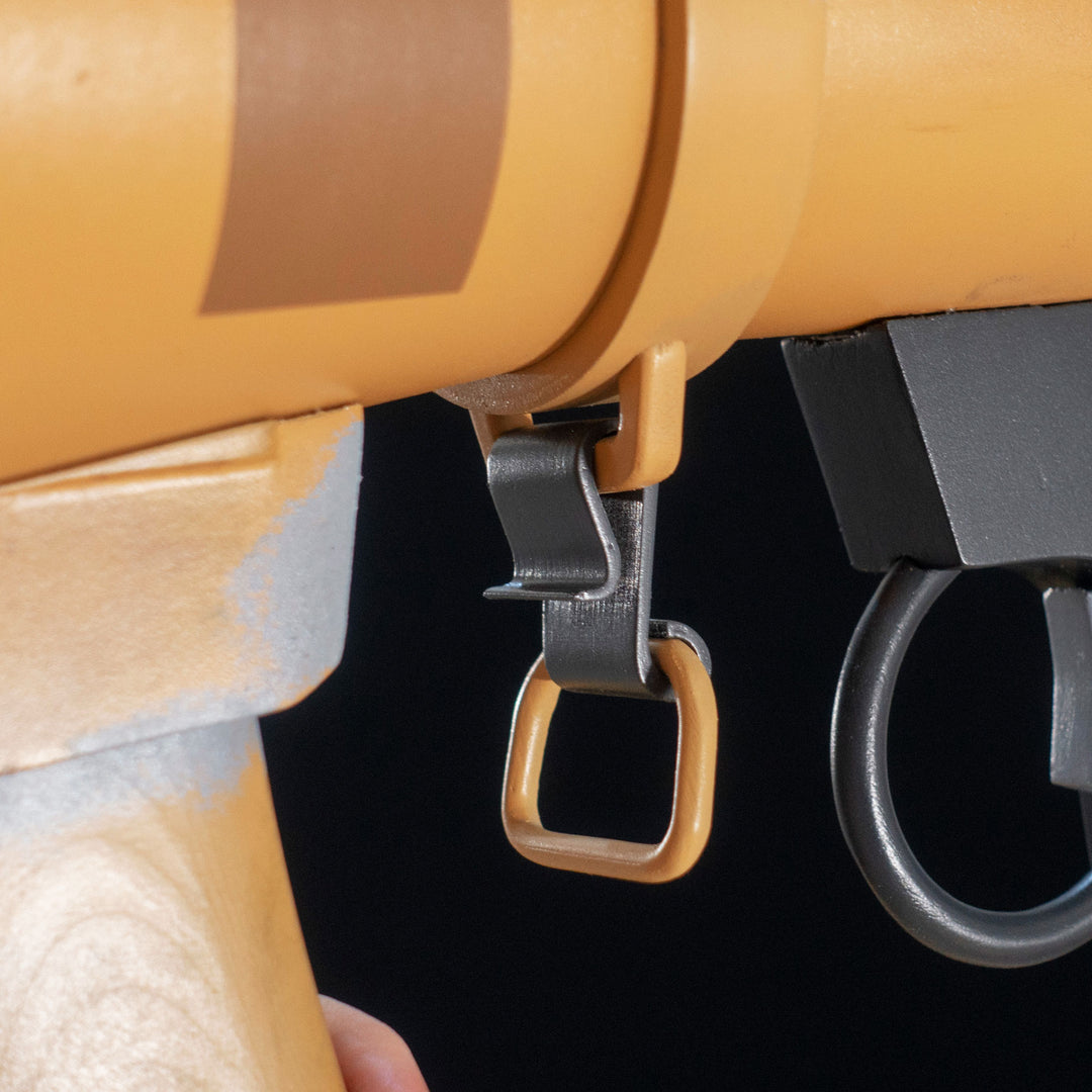 A TF2 Soldier The Original Rocket launcher cosplay prop! Full scale with a steel frame.