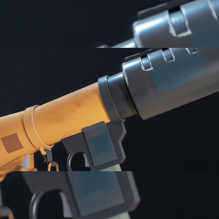 A TF2 Soldier The Original Rocket launcher cosplay prop! Full scale with a steel frame.